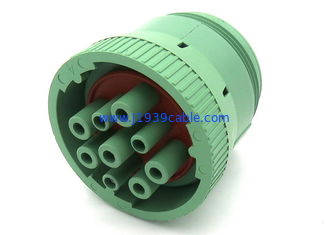 Green Type 2 Deutsch 9 Pin J1939 Female Connector with 9 PCS of Terminals