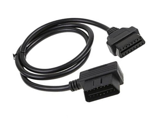 OBD OBD-II J1962 পুরুষ থেকে মহিলা এক্সটেনশন রাউন্ড কেবল